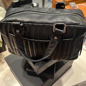 CHANEL Mademoiselle Bowler Bag Black VINTAGE RARE
